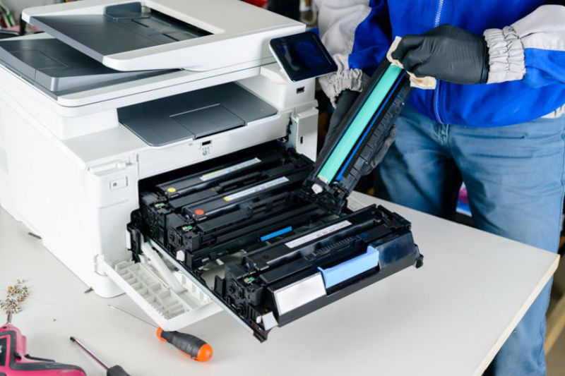 Mực in đóng vai trò quan trọng với máy photocopy