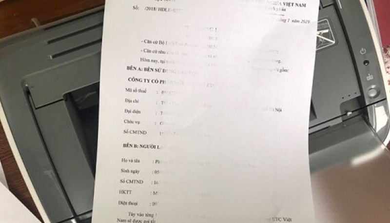 Những dấu hiệu nhận biết khi khi máy photocopy bị cạn mực