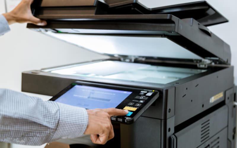 Xuất hiện nhiều chấm đen trên bản photocopy