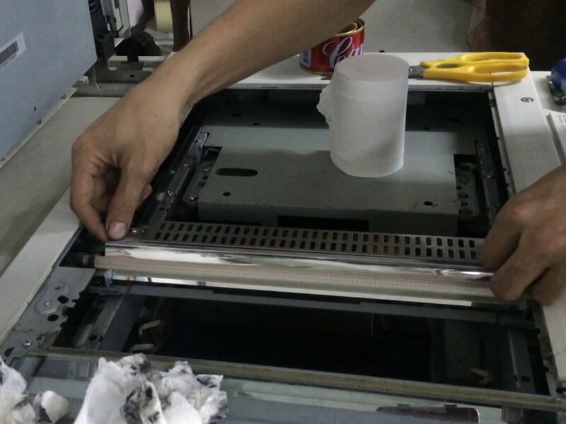 Khắc phục máy photocopy bị lem mực như thế nào?